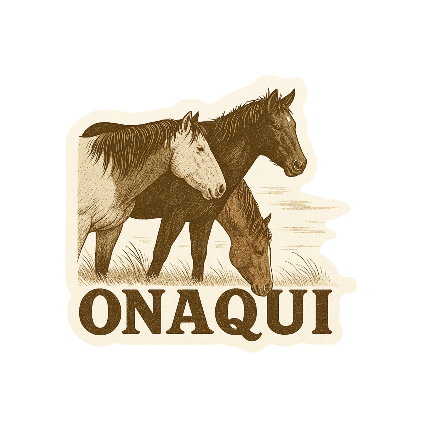 The Spirt of Onaqui Premium Die Cut Sticker
