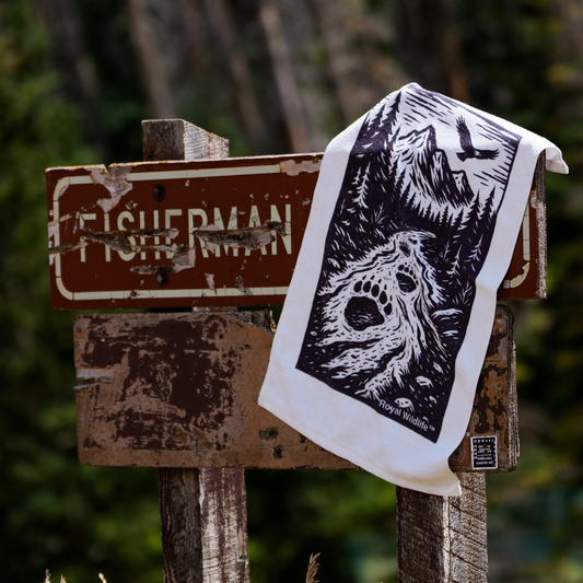 Don't Forget Your Bear Spray – Microfiber Hiking Towel | Royal Wildlife™