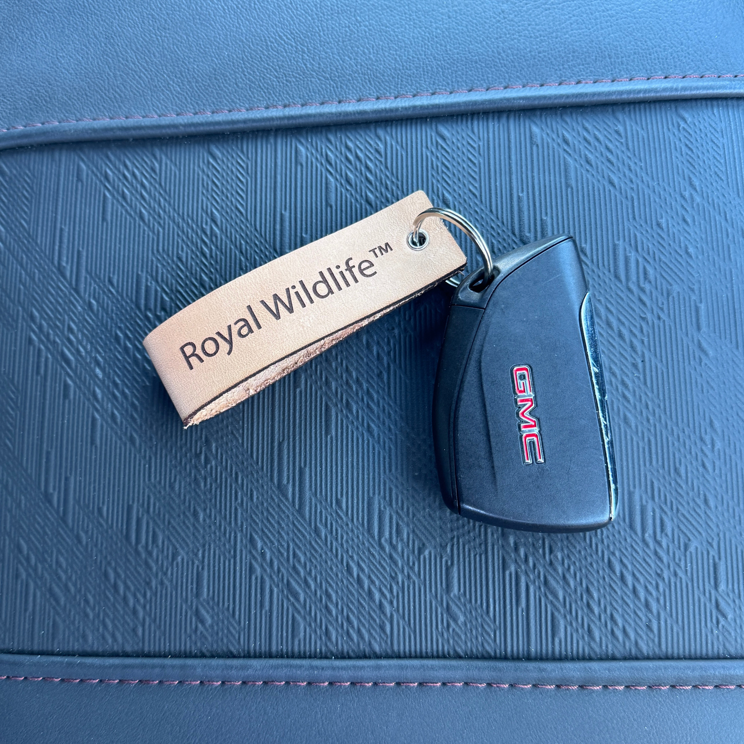 Grizzly 399 Commemorative Leather Keychain