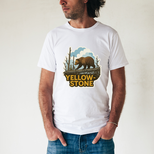 Yellowstone Grizzly T-shirt featuring JAM